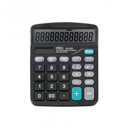 得力837桌面型计算器/台