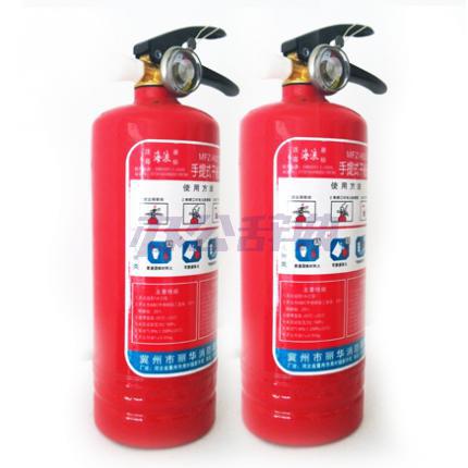 2KG手提干粉灭火器/个
