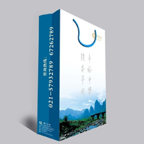 正度对开手提袋(42*29*8CM,250克白卡纸)