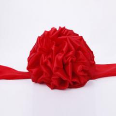 绸布扎花