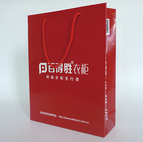 大度三开手提袋大度对开手提袋(33*26*7CM,250克白卡纸)