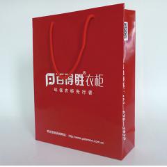 大度三开手提袋大度对开手提袋(33*26*7CM,250克白卡纸)