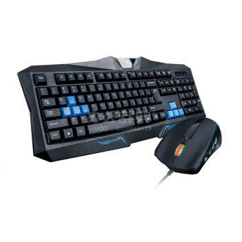 国宇 V2 P+U有线键鼠套装 发光鼠标+