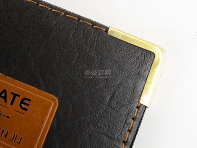用得利商务三联软面名片册（120名/240名/300名）