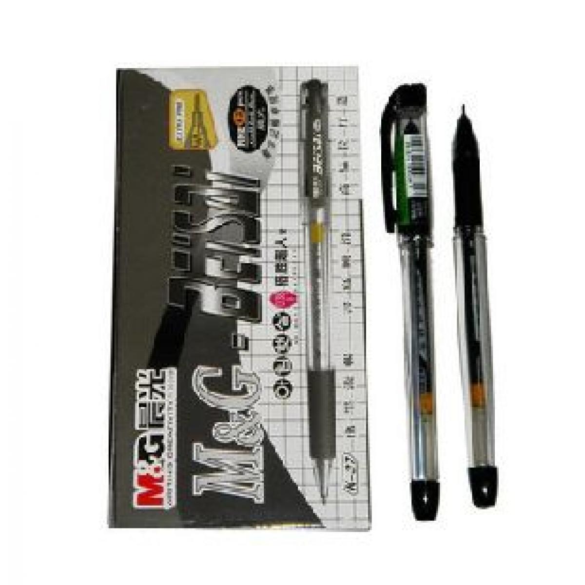 晨光0.38mm中性笔  K-37 黑色 12支装