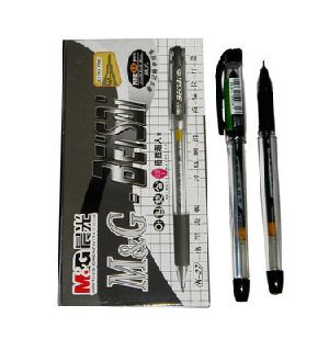 晨光0.38mm中性笔  K-37 黑色 12支装