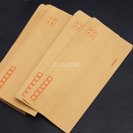 80克标准牛皮纸信封 100个/包